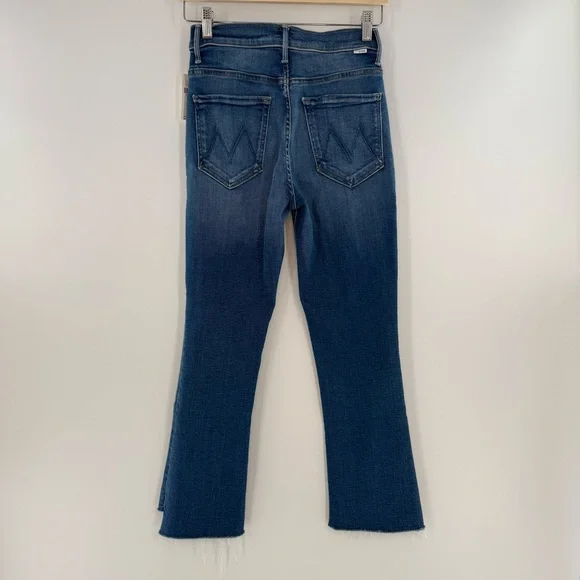NWT MOTHER The Insider Crop Step Fray Work Hard Play Hard Size 26 - Picture 2 of 14